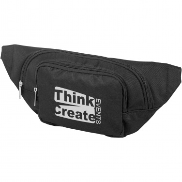 Logo trade promotional giveaway photo of: Santander fanny pack with two compartments