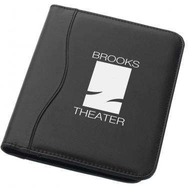 Logo trade promotional item photo of: Ebony A5 portfolio