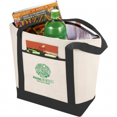 Logo trade promotional merchandise picture of: Lighthouse non-woven cooler tote 21L