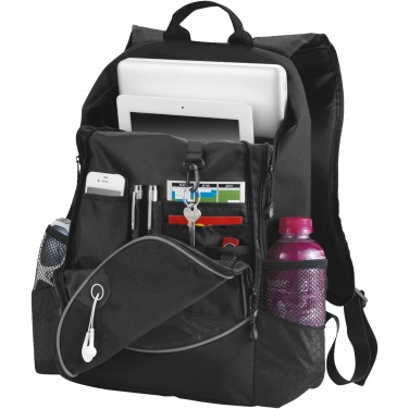 Logo trade promotional merchandise photo of: Benton 15" laptop backpack 15L