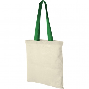 Logotrade corporate gifts photo of: Nevada 100 g/m² cotton tote bag coloured handles 7L