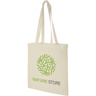 Logo trade promotional merchandise picture of: Madras 140 g/m² cotton tote bag 7L