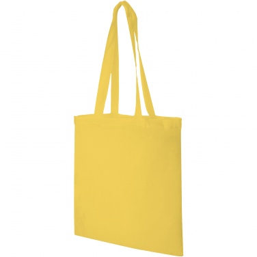 Logo trade business gifts image of: Madras 140 g/m² cotton tote bag 7L