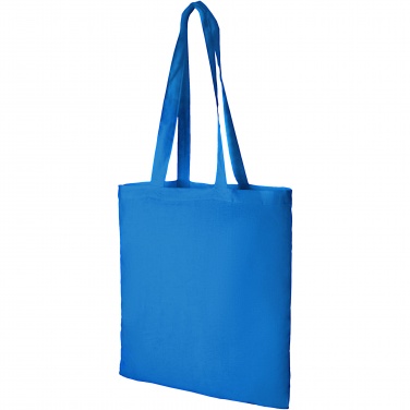 Logo trade corporate gifts image of: Madras 140 g/m² cotton tote bag 7L