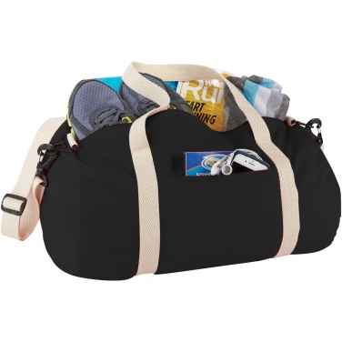 Logotrade promotional item picture of: Cochichuate cotton barrel duffel bag 25L