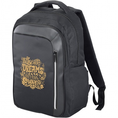 Logo trade promotional products image of: Vault RFID 15" laptop backpack 16L