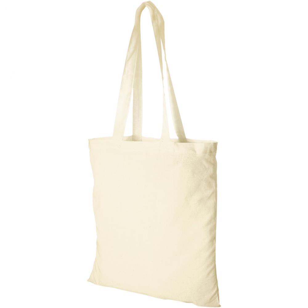 Logo trade advertising product photo of: Peru 180 g/m² cotton tote bag 7L