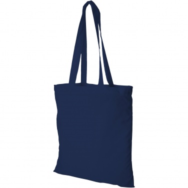 Logo trade business gift photo of: Peru 180 g/m² cotton tote bag 7L