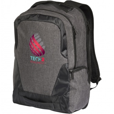 Logo trade promotional merchandise image of: Overland 17" TSA laptop backpack 18L