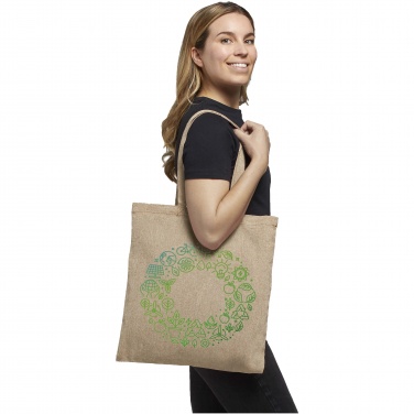 Logo trade promotional product photo of: Pheebs 150 g/m² recycled tote bag 7L