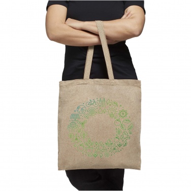 Logotrade promotional giveaway image of: Pheebs 150 g/m² recycled tote bag 7L