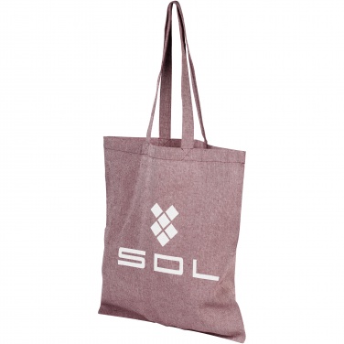 Logo trade promotional merchandise photo of: Pheebs 150 g/m² recycled tote bag 7L