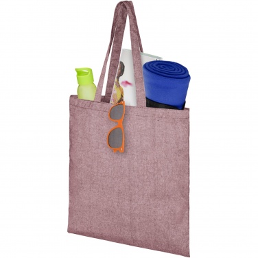 Logo trade corporate gift photo of: Pheebs 150 g/m² recycled tote bag 7L