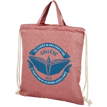 Logotrade promotional gift picture of: Pheebs 150 g/m² recycled drawstring bag 6L