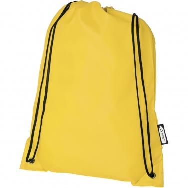 Logo trade advertising products image of: Oriole RPET drawstring bag 5L