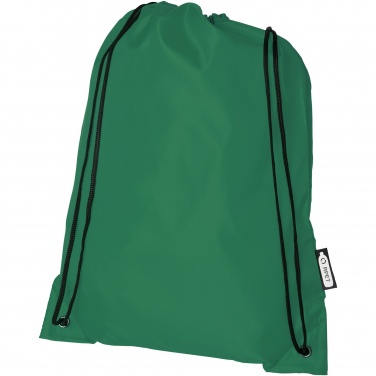 Logo trade promotional products image of: Oriole RPET drawstring bag 5L