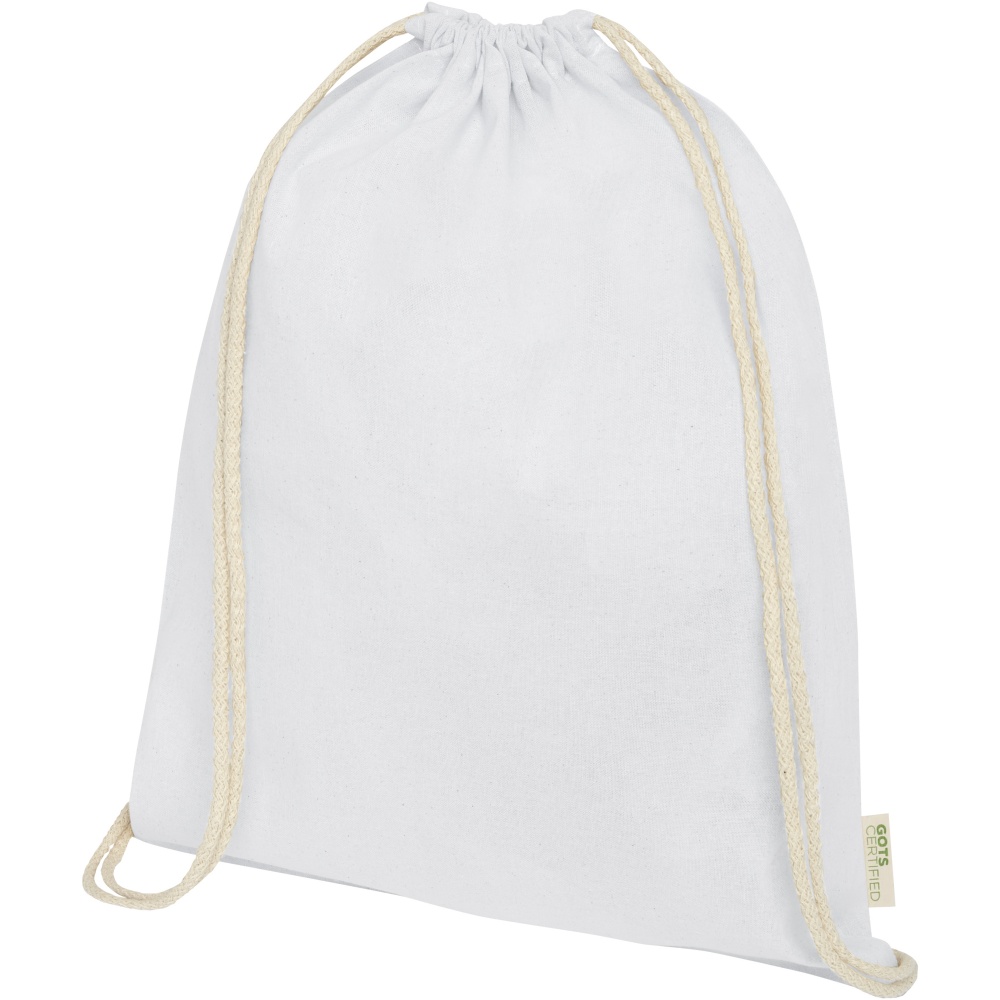 Logotrade corporate gifts photo of: Orissa 100 g/m² organic cotton drawstring bag 5L