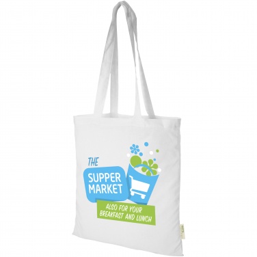 Logo trade promotional items picture of: Orissa 100 g/m² organic cotton tote bag 7L