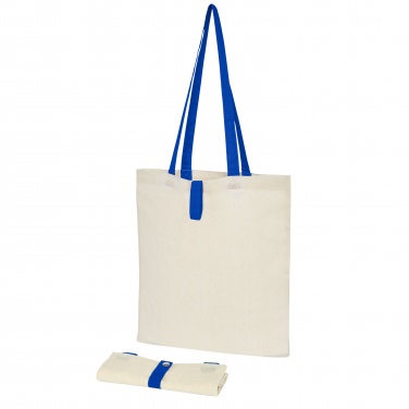 Logotrade promotional item picture of: Nevada 100 g/m² cotton foldable tote bag 7L