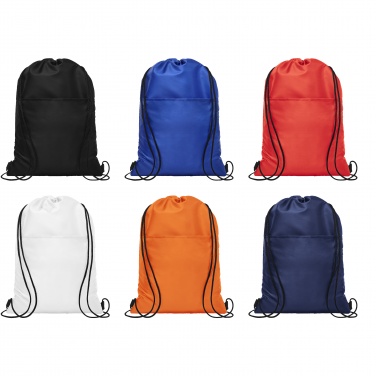 Logo trade promotional giveaway photo of: Oriole 12-can drawstring cooler bag 5L