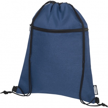 Logotrade corporate gift image of: Ross RPET drawstring bag 5L