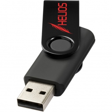 Logo trade promotional gift photo of: Rotate-metallic 4GB USB flash drive