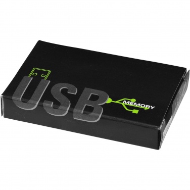 Logo trade promotional item photo of: Slim card-shaped 2GB USB flash drive