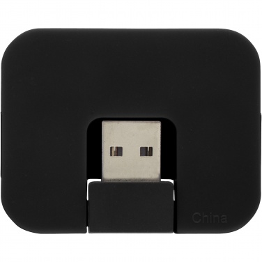 Logo trade promotional giveaways image of: Gaia 4-port USB hub