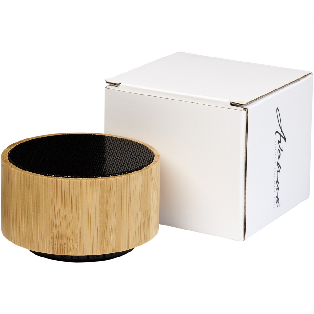 Logo trade advertising products picture of: Cosmos bamboo Bluetooth® speaker