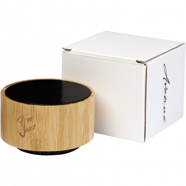 Logo trade promotional products picture of: Cosmos bamboo Bluetooth® speaker