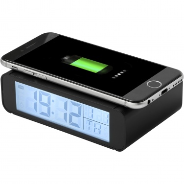 Logo trade promotional products image of: Seconds 5W wireless charging clock