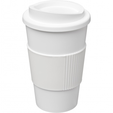 Logo trade promotional gifts image of: Americano® 350 ml insulated tumbler with grip