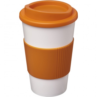 Logo trade advertising products picture of: Americano® 350 ml insulated tumbler with grip