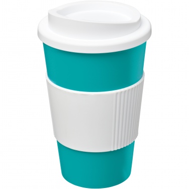 Logotrade promotional product image of: Americano® 350 ml insulated tumbler with grip