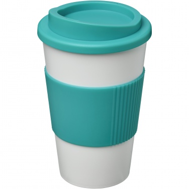 Logo trade advertising products picture of: Americano® 350 ml insulated tumbler with grip