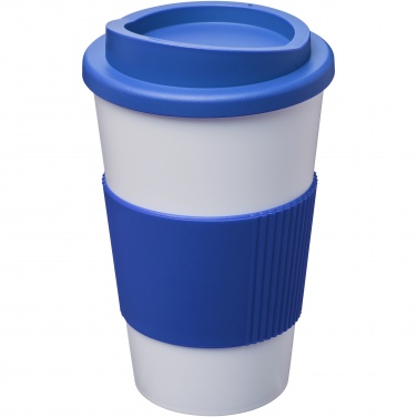 Logo trade promotional product photo of: Americano® 350 ml insulated tumbler with grip