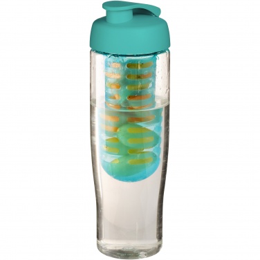 Logotrade promotional giveaway image of: H2O Active® Tempo 700 ml flip lid sport bottle & infuser