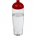 H2O Active® Tempo 700 ml dome lid sport bottle, Transparent / Red