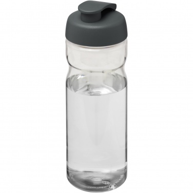 Logo trade business gifts image of: H2O Active® Base 650 ml flip lid sport bottle