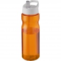 H2O Active® Base 650 ml spout lid sport bottle, Orange / White