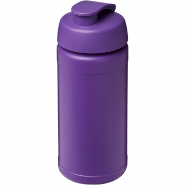 Logo trade promotional giveaway photo of: Baseline® Plus 500 ml flip lid sport bottle