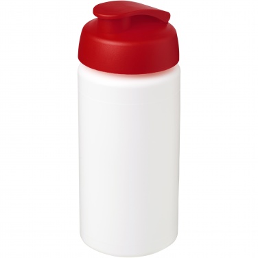 Logo trade promotional gifts picture of: Baseline® Plus grip 500 ml flip lid sport bottle