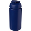 Baseline® Plus grip 500 ml flip lid sport bottle, Blue