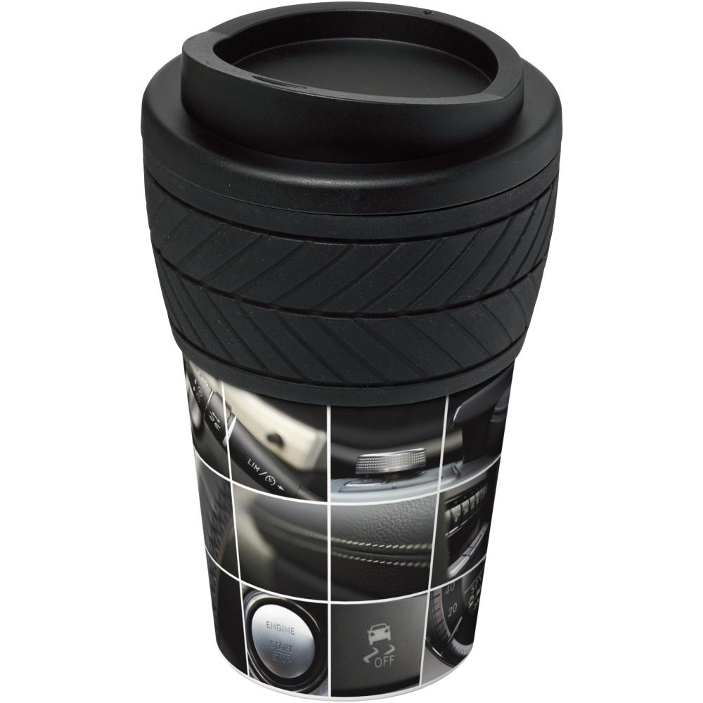 Logotrade promotional merchandise image of: Brite-Americano® tyre 350 ml insulated tumbler