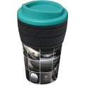 Brite-Americano® tyre 350 ml insulated tumbler, Aqua