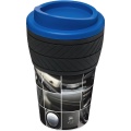 Brite-Americano® tyre 350 ml insulated tumbler, Mid blue