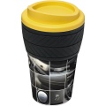 Brite-Americano® tyre 350 ml insulated tumbler, Yellow