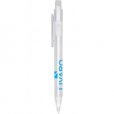 Logotrade promotional giveaways photo of: Calypso frosted ballpoint pen