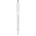 Calypso frosted ballpoint pen, Frosted white