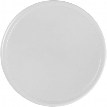 Logo trade advertising products image of: Ellison round plastic coaster with paper insert